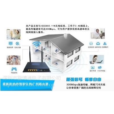 爆款无线路由器广告 极致WiFi体验，OpenWrt定制，品质保障无缝赋能